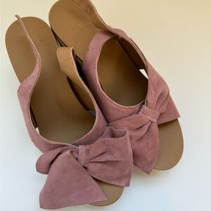 Ugg bow wedges